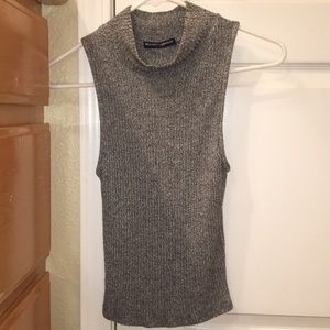 brandy melville turtle neck tank